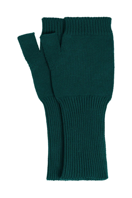 Jas Fingerless Gloves Green