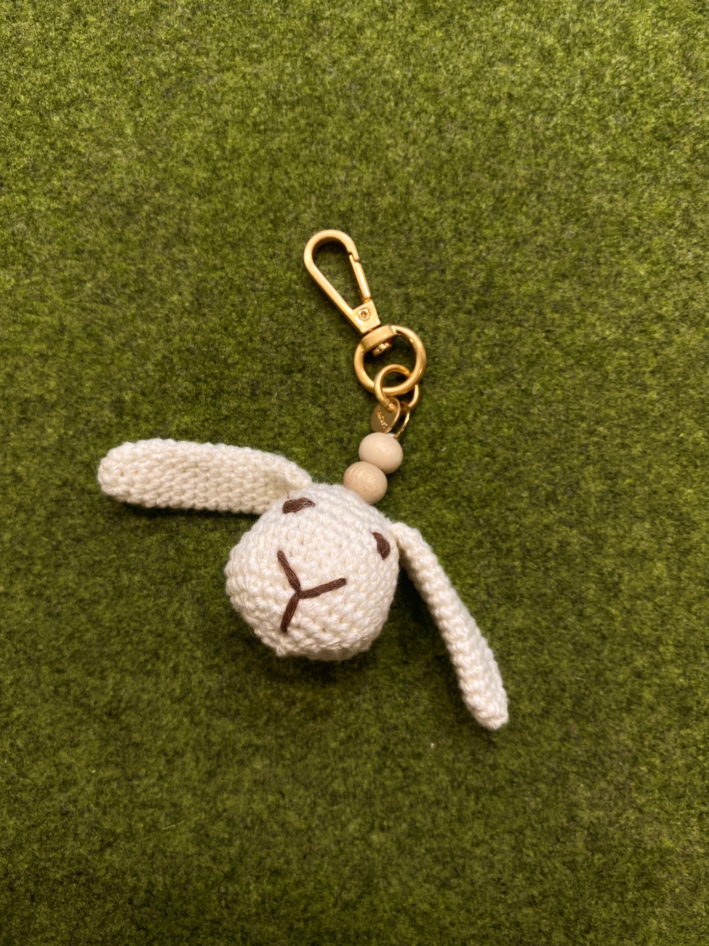 Lovable Bunny Keyring