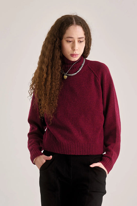Millie Jumper Wine Red