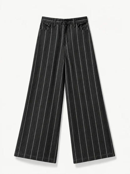 Katharina Jeans - Black Stripe