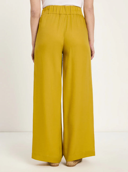 Wide Leg Tencel Trousers