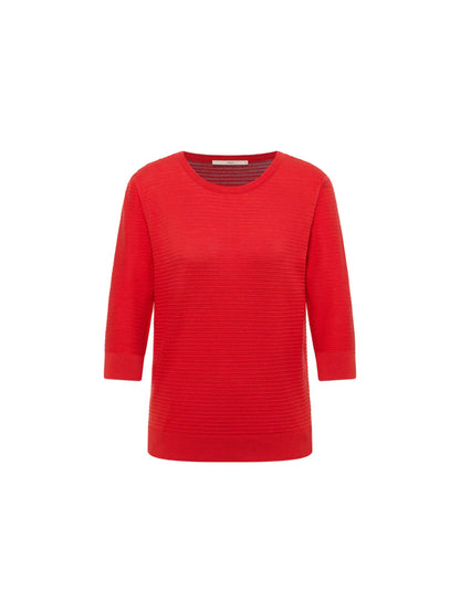 Red Short Sleeve Jumper