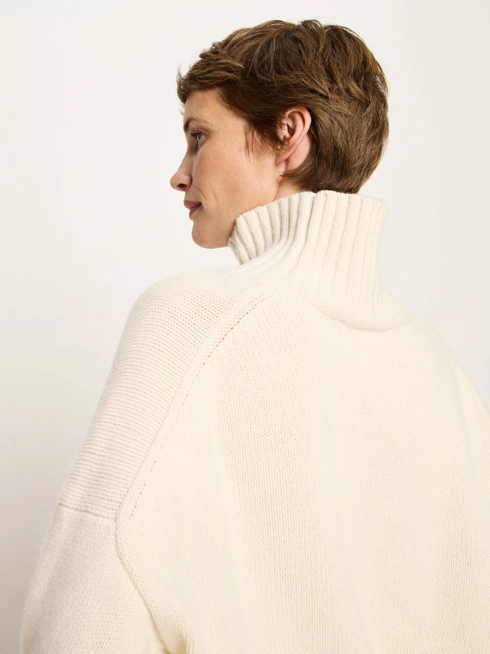 Oversized Pullover Off White