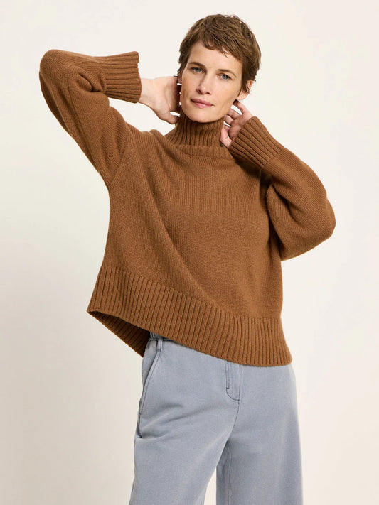 Oversized Pullover Brown