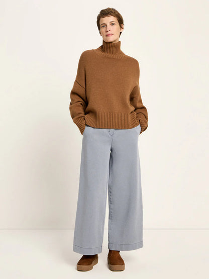 Oversized Pullover Brown