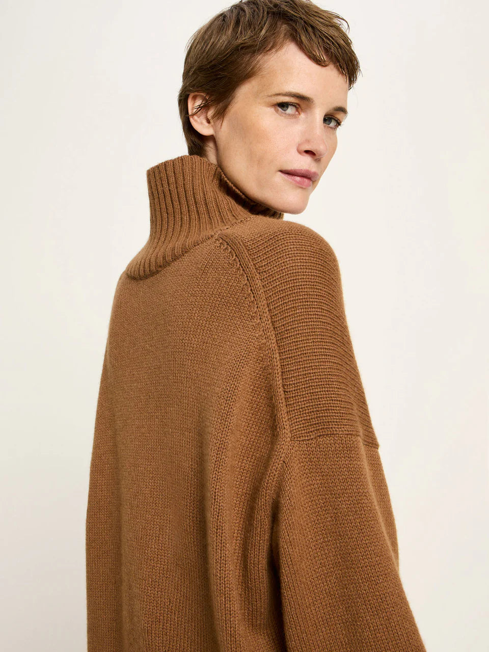 Oversized Pullover Brown