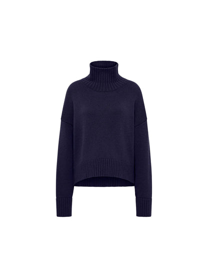 Navy Oversized Jumper