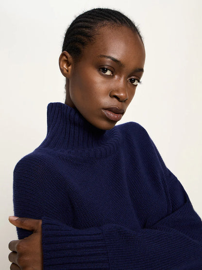 Navy Oversized Jumper