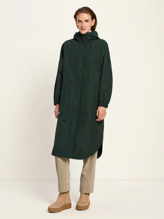 Oversized Raincoat Forest
