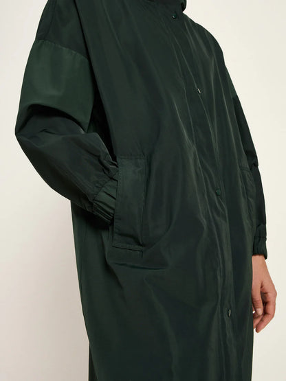 Oversized Raincoat Forest