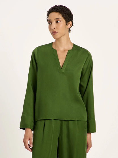 Blouse Garden Green