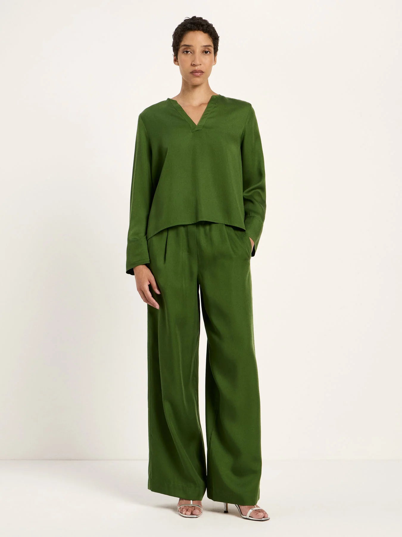 Blouse Garden Green