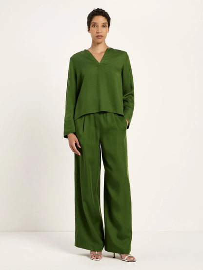 Blouse Garden Green