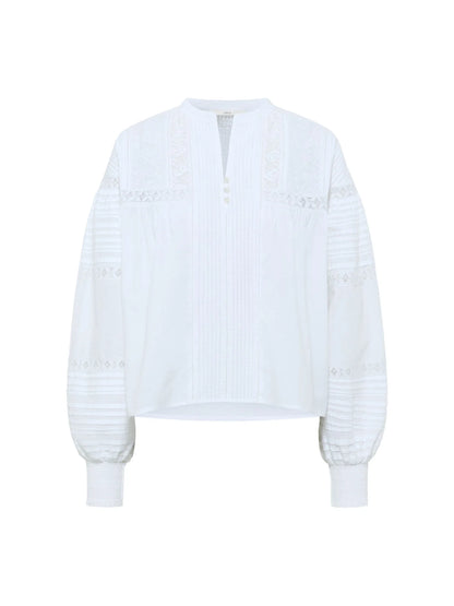 Lace Blouse White
