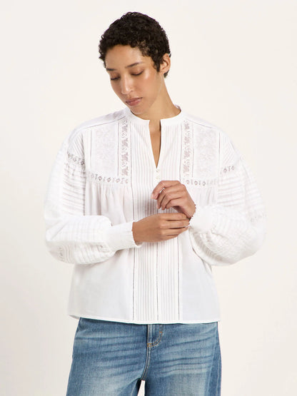 Lace Blouse White