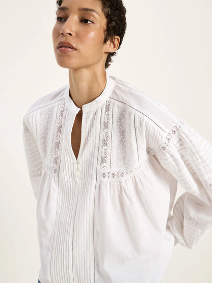 Lace Blouse White