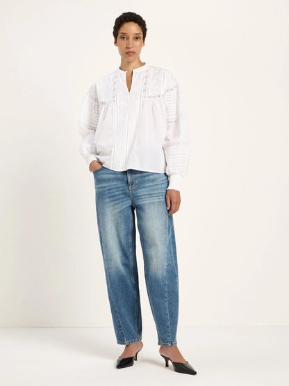 Lace Blouse White
