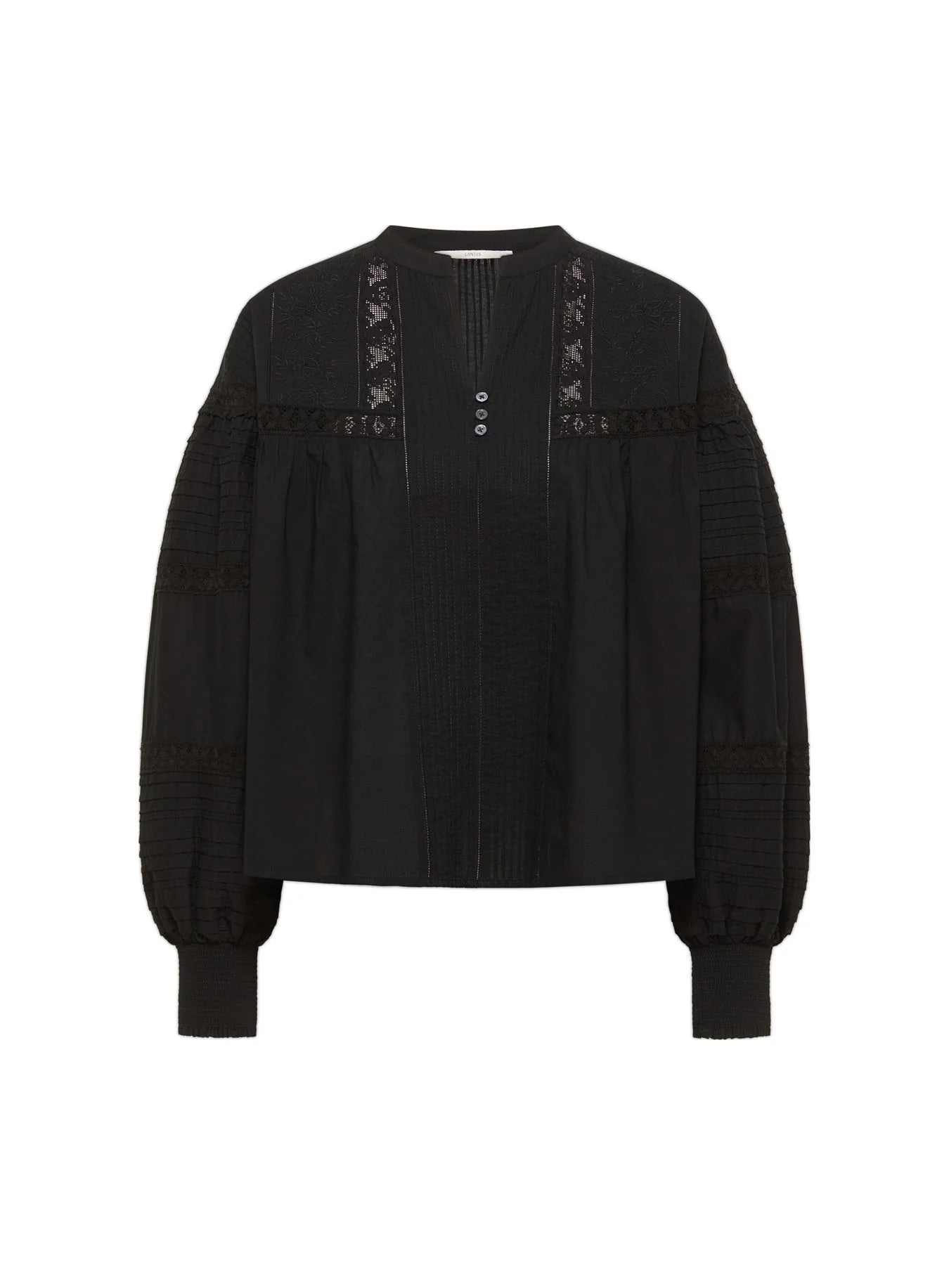 Lace Blouse Black