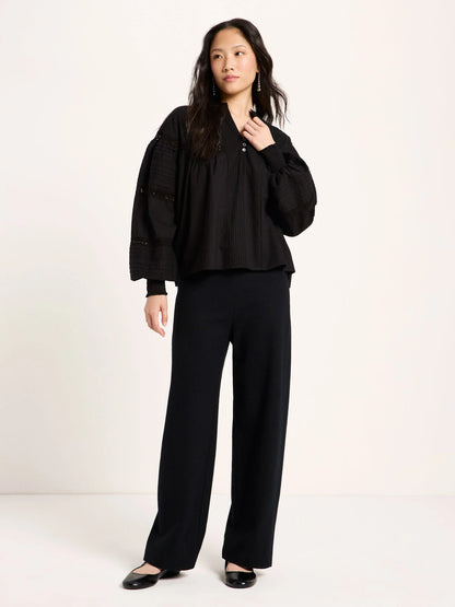 Lace Blouse Black