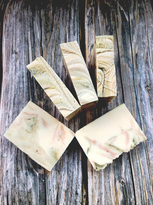 Lemon and Geranium Handmade Soap