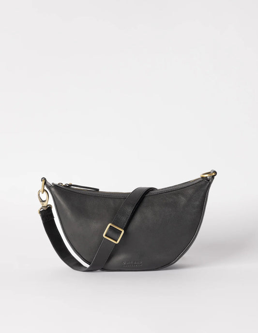 Leo Soft Leather Bag | Black