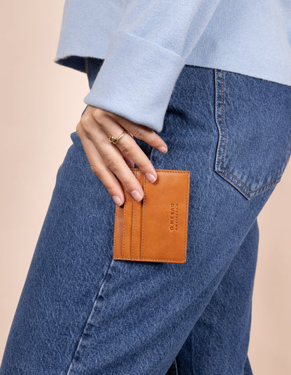 Mark's Card Case | Cognac