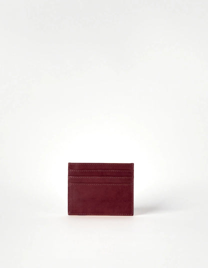 Marks Cardcase Maxi Classic Leather Dark Cherry