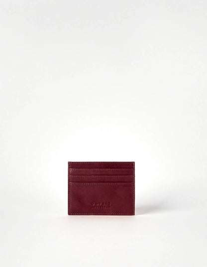 Marks Cardcase Maxi Classic Leather Dark Cherry