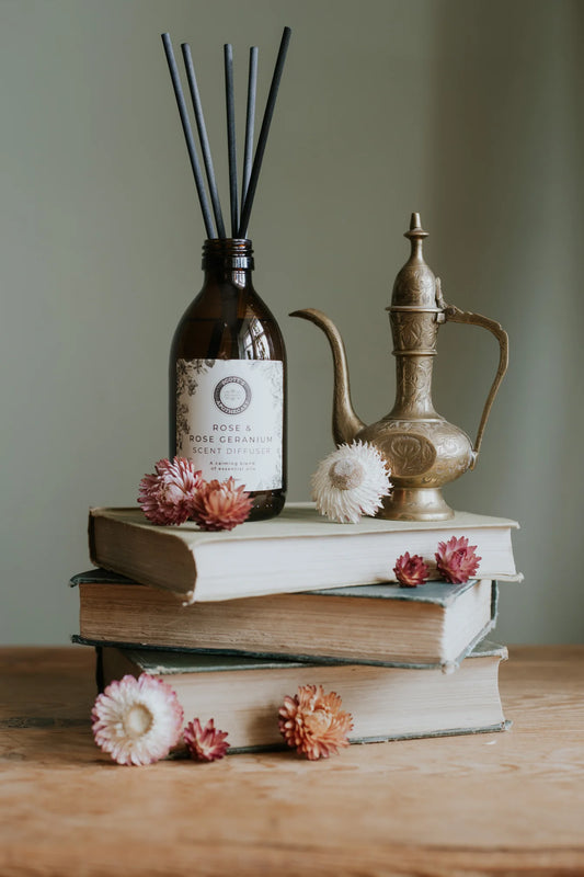 Diffuser Rose and Rose Geranium Scent