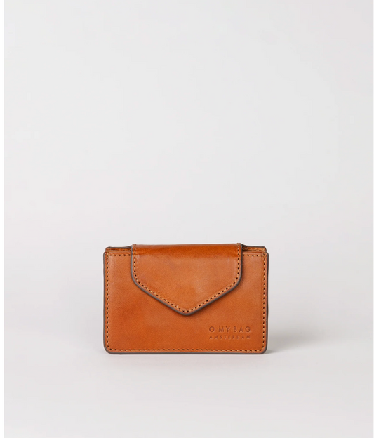 Harmonica Wallet Cognac Classic Leather