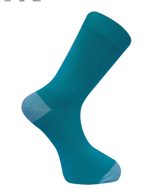 Punchy Socks Teal