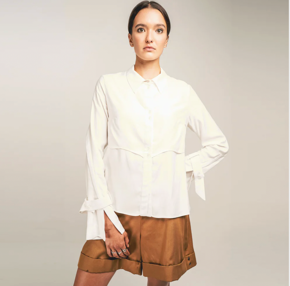 White Bamboo Shirt