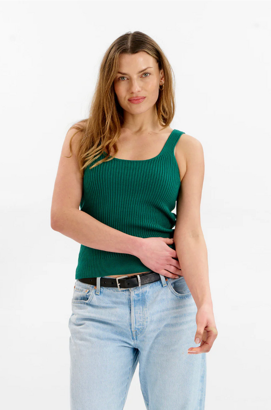 Wisteria Vest Green