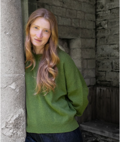 Layla Jumper Moss Green