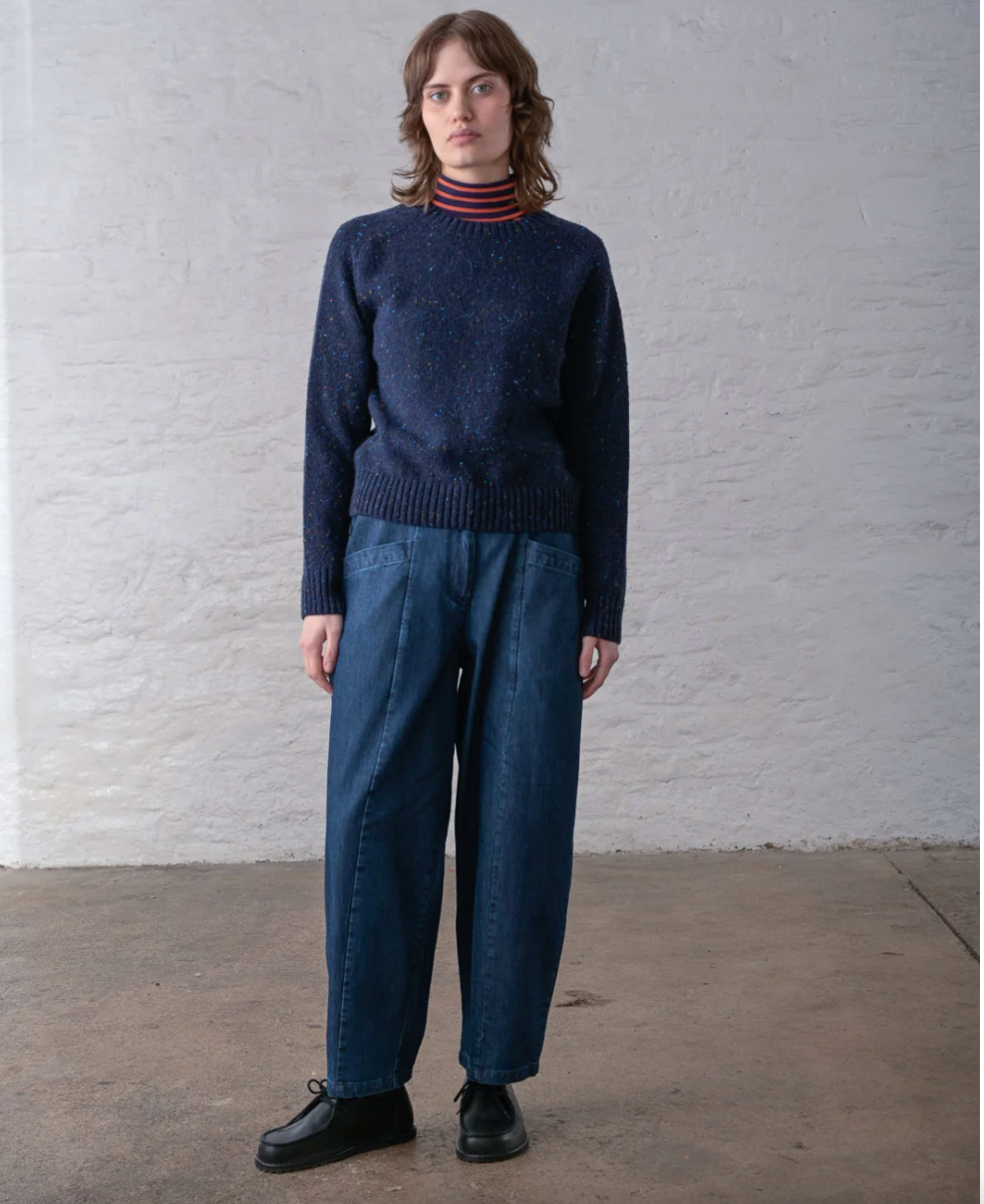 Lorren Trousers - Blue Denim