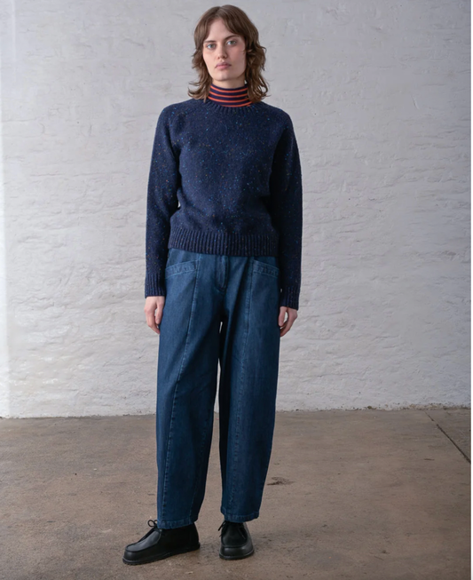 Lorren Trousers - Blue Denim