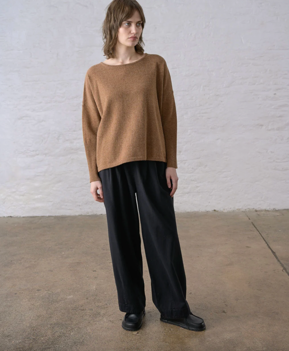 Ivy Trouser Black Denim
