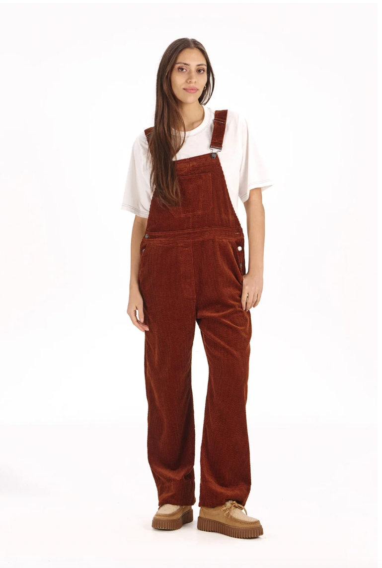 Leni Dungarees Chestnut