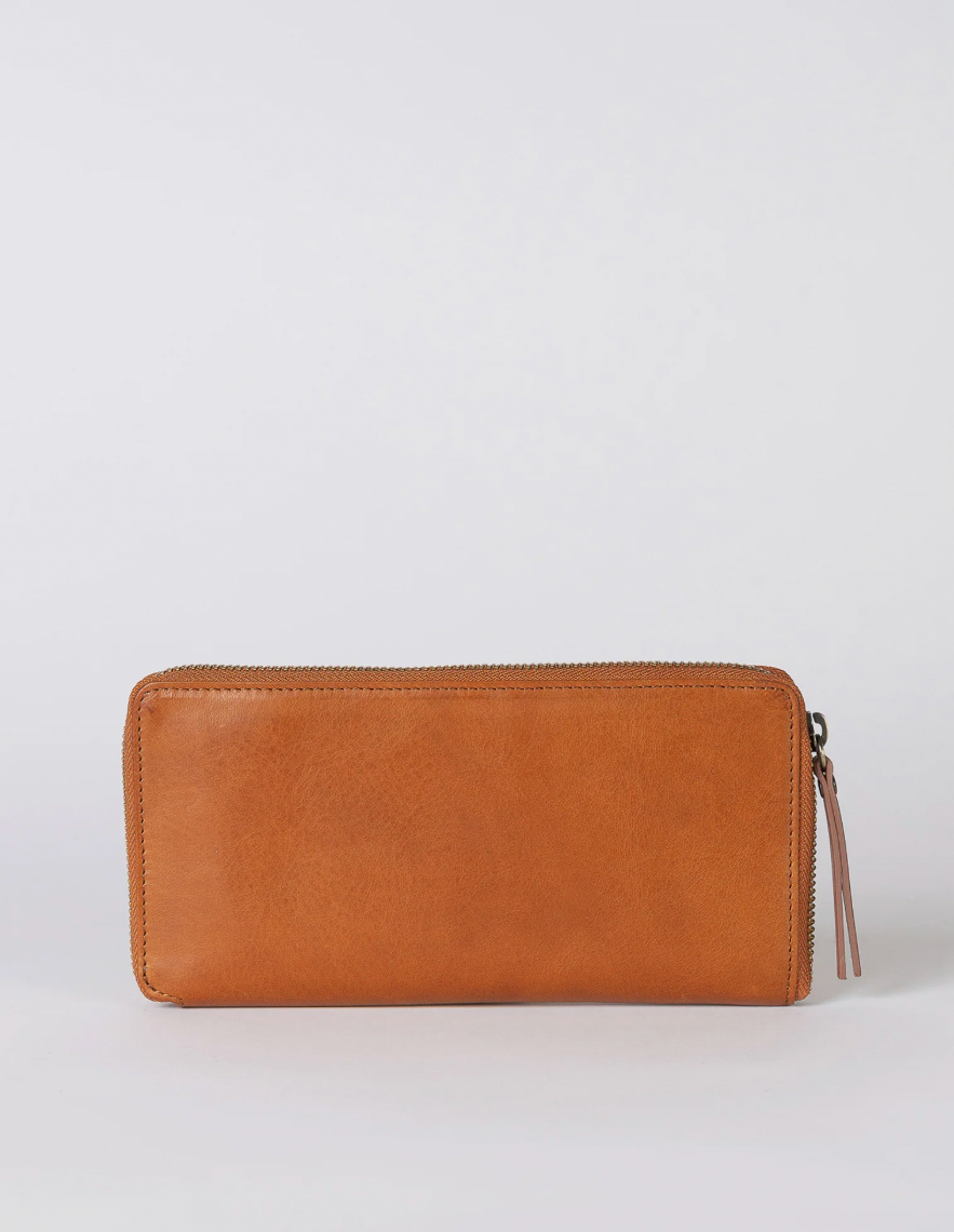 Sonny Wallet- Cognac Stromboli leather