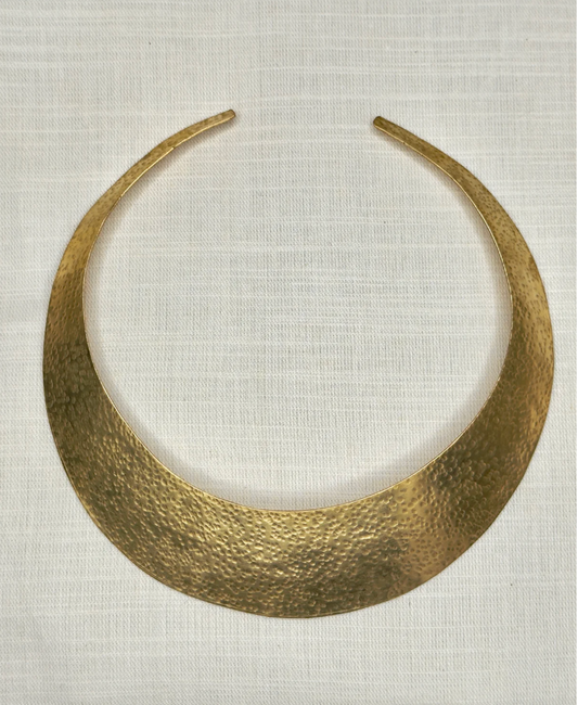 Half Moon Choker Brass