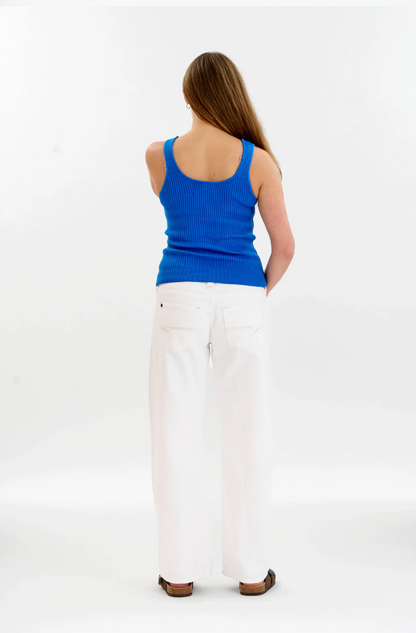 Wisteria Vest Blue