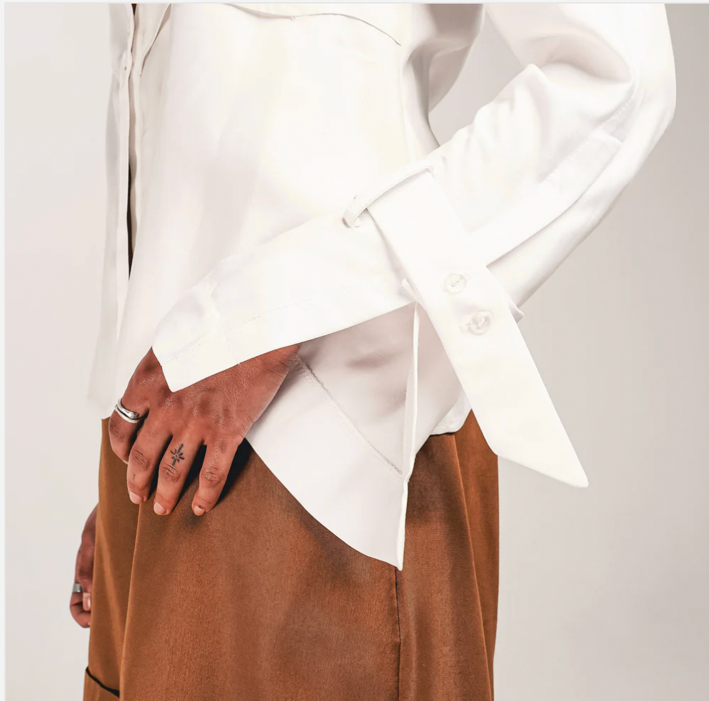 White Bamboo Shirt