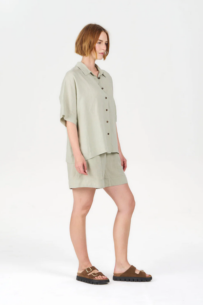 Kimono Shirt - Sage