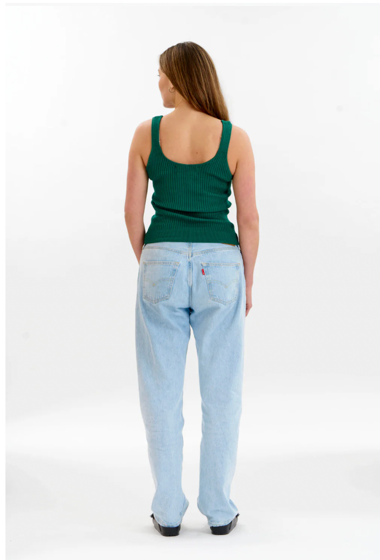 Wisteria Vest Green