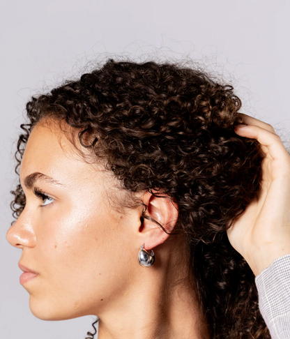 ZADIE Silver Ball Earrings