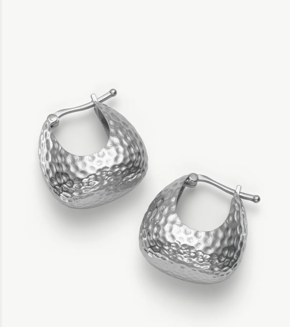 JUDE Silver Ball Earrrings