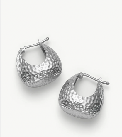 JUDE Silver Ball Earrrings