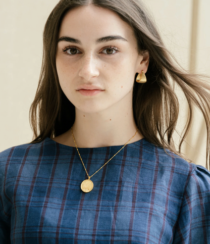 ANGELA Gold Hoops