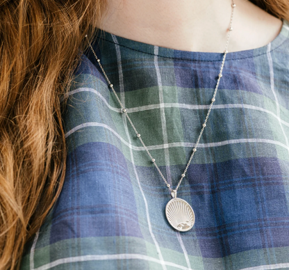 BIRDS Silver Necklace