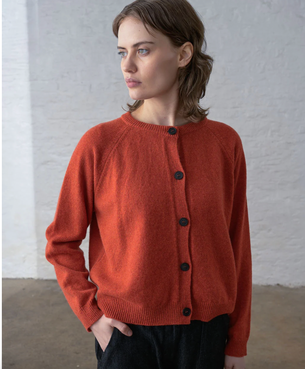 Lottie Cardigan Pumpkin